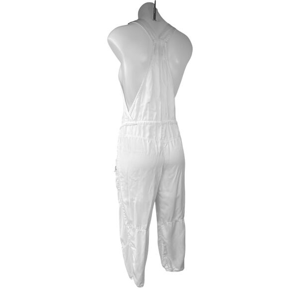 Aritzia Wilfred Valletta White Sleeveless Overalls  Romper Jumpsuit Size XXS - Picture 6 of 10